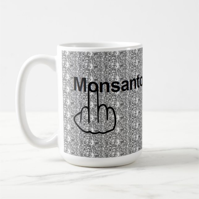 Taza De Café Mug Bird Volando Monsanto Flip (Izquierda)