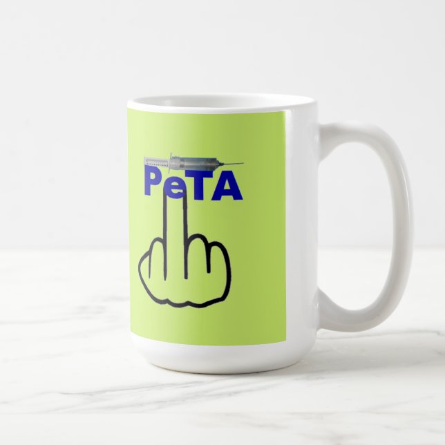 Taza De Café Mug Bird Volando Peta Flip (Derecha)