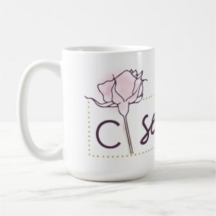 Taza De Café Mug blanco fuerte de la sección C