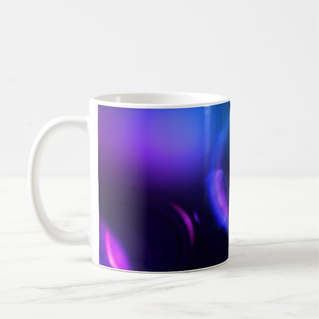 Taza De Café Mug Blue space  (Izquierda)