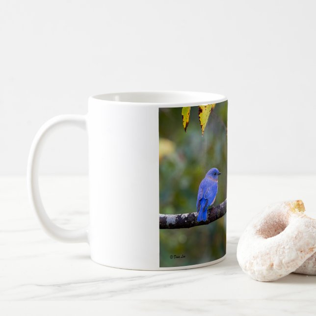 Taza De Café Mug - BlueBird (Con donut)