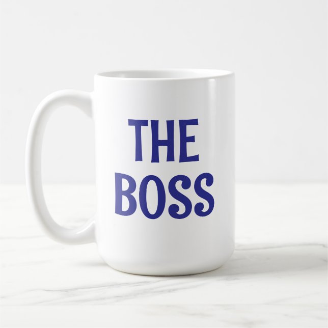 Taza De Café Mug Boss (Izquierda)