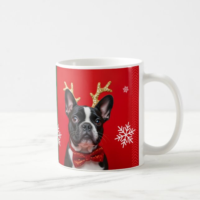 TAZA DE CAFÉ MUG BOULEDOGUE DE NOEL (Derecha)