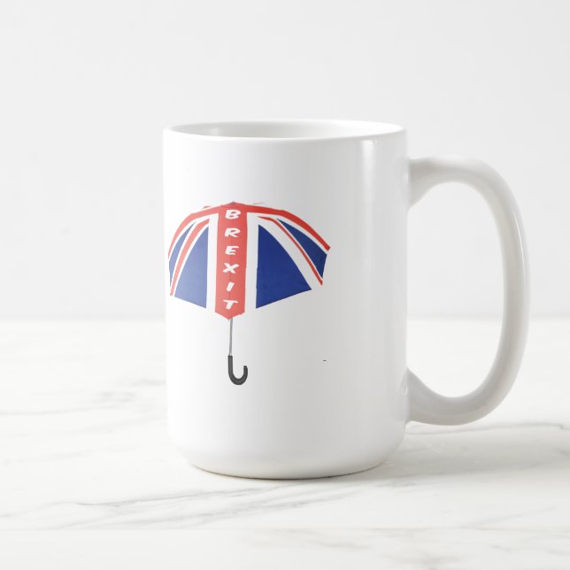 Taza De Café Mug Britain Brollie Brexit (Derecha)