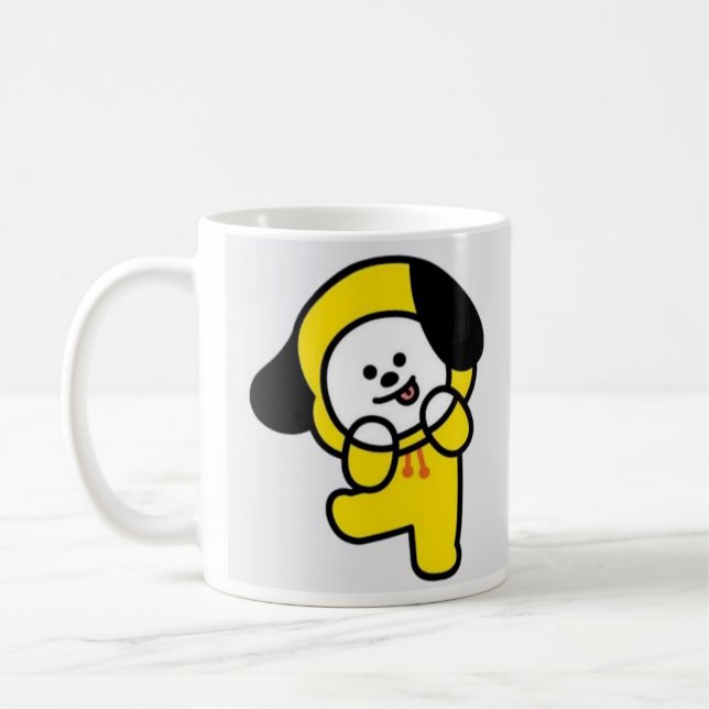 Taza De Café Mug "BT21 Chimmy" (Izquierda)