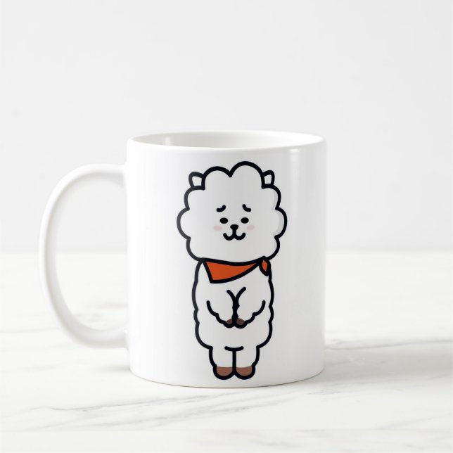 Taza De Café Mug "BT21 RJ" (Izquierda)
