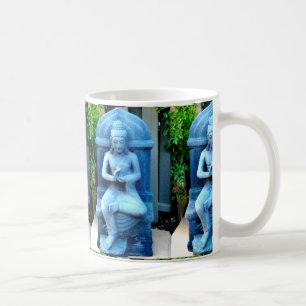 Taza De Café Mug. Buda azul