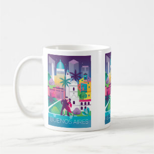 Taza De Café Mug Buenos Aires
