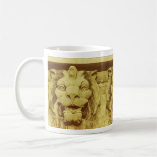 Taza De Café Mug - Cabeza de león arquitectónica