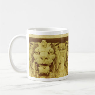 Taza De Café Mug - Cabeza de león arquitectónica