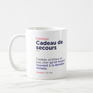 Taza De Café Mug Cadeau de secours