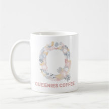 Mug. CAFÉ DE REINAS con texto editable