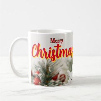 Taza De Café Mug Café feliz navidad Venezuela, personalizable