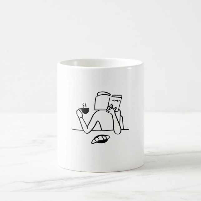 Taza De Café Mug cafés new desgin logo livre (Centro)