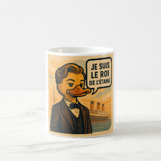 Taza De Café Mug Canardo DiCaprio – Humour Canard & Cinéma