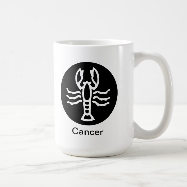 Taza De Café Mug - Cáncer (Derecha)