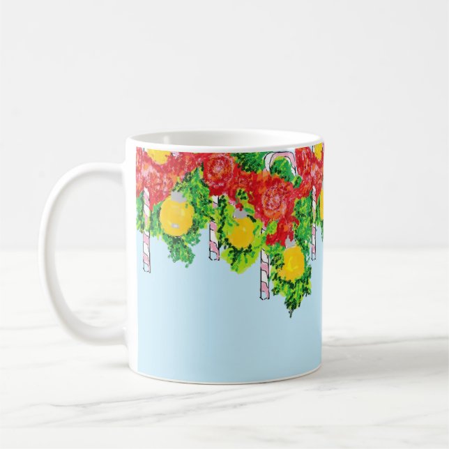 Taza De Café Mug: Candy Cane Love (Izquierda)