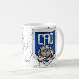 TAZA DE CAFÉ MUG CAO BLANC