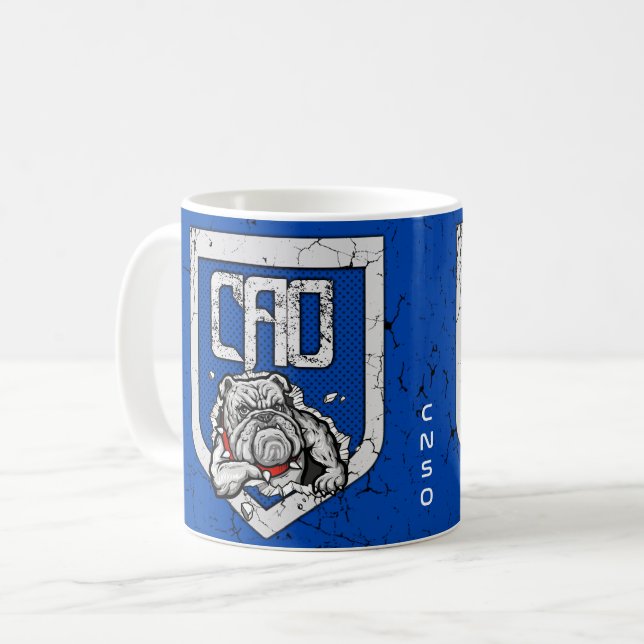 TAZA DE CAFÉ MUG CAO BLEU (Anverso izquierdo)