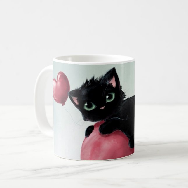 Taza De Café ¡Mug cat! (Anverso izquierdo)