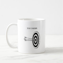 Taza De Café Mug centrado en permanecer