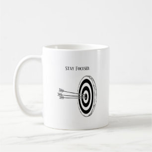 Taza De Café Mug centrado en permanecer