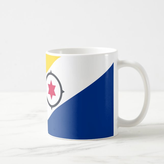 Taza De Café Mug cerámica de bandera bonaire (Derecha)