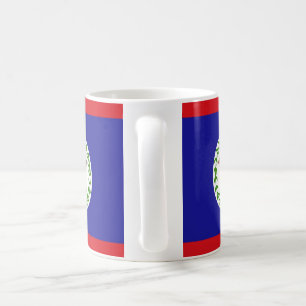 Taza De Café Mug cerámica de bandera de Belice