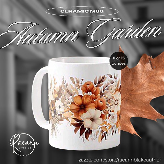 Taza De Café Mug cerámica de jardín otoñal (Subido por el creador)