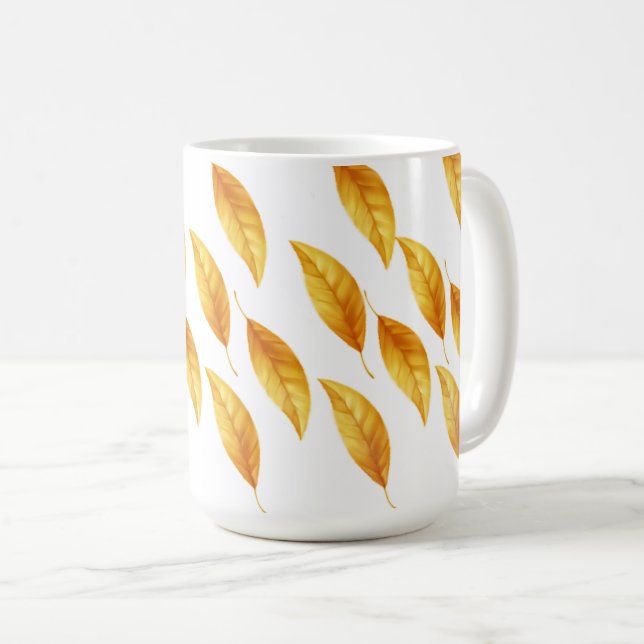 Taza De Café Mug cerámica de la serenidad de Leafy (Anverso derecho)