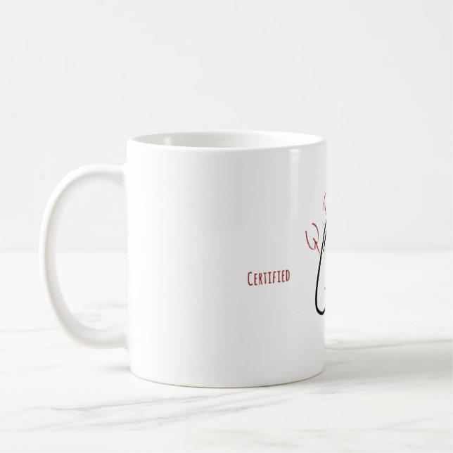 Taza De Café Mug. certificada mala "A" (Izquierda)