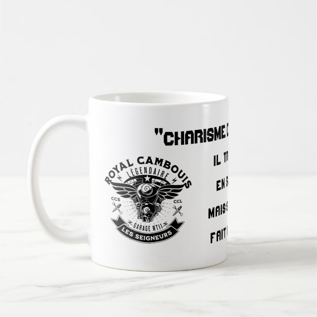 Taza De Café MUG Charisme du Lieutenant Royal Cambouis (Izquierda)