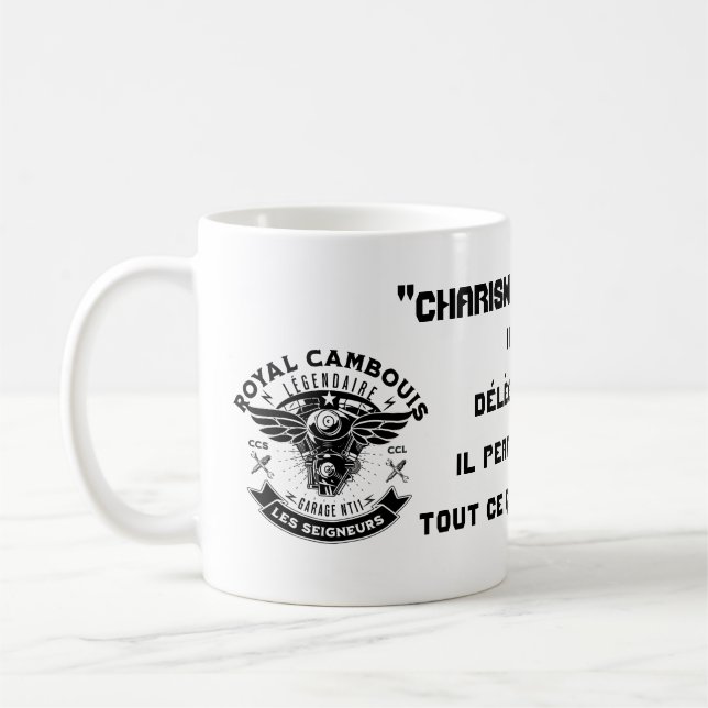 Taza De Café MUG Charisme du Major Royal Cambouis (Izquierda)
