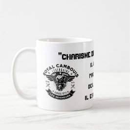 Taza De Café MUG Charisme du Sergent-Chef Royal Cambouis