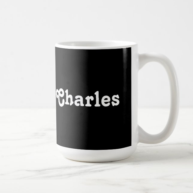 Taza De Café Mug Charles (Derecha)
