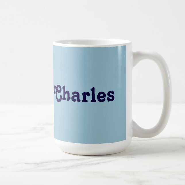 Taza De Café Mug Charles (Derecha)