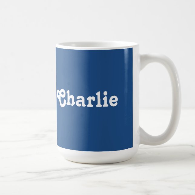 Taza De Café Mug Charlie (Derecha)