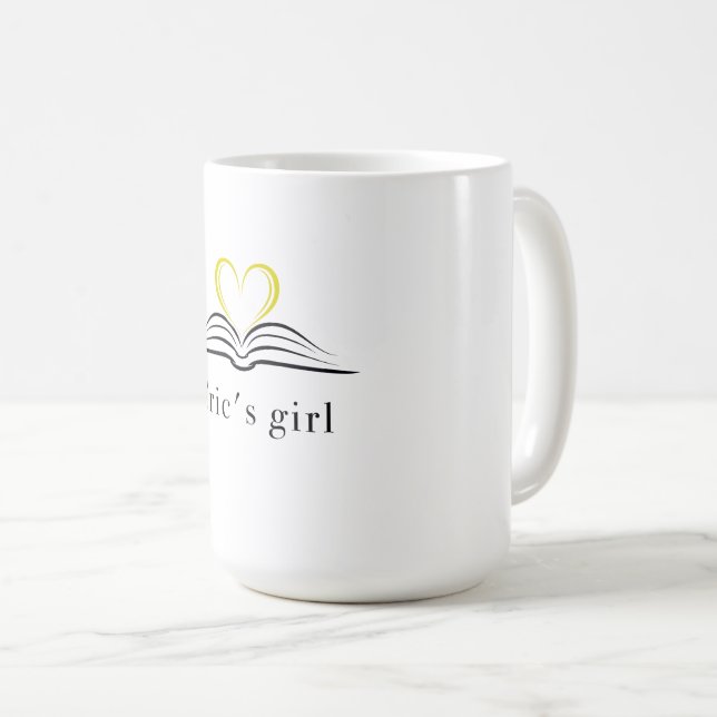 Taza De Café Mug chica de Eric (Anverso derecho)