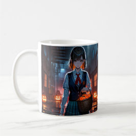 Taza De Café Mug, Chica de escuela zombie - Mug de Anime Hallow