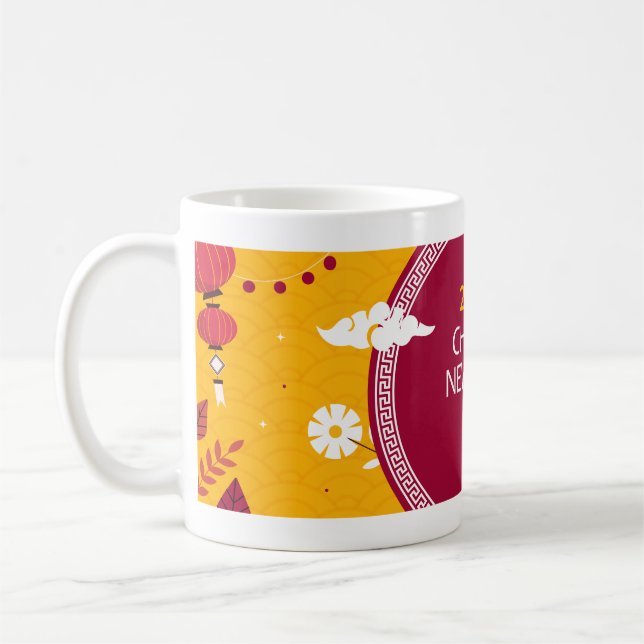 Taza De Café Mug chino de Año Nuevo 2024 (Izquierda)