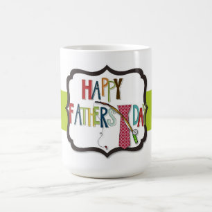 Taza De Café Mug/Cita "Feliz Día del Padre"
