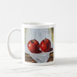 Taza De Café Mug clásica de manzanas rojas, 325 ml