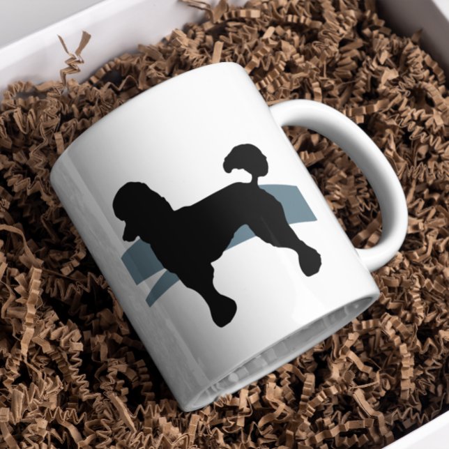 Taza De Café Mug. clásica de perro caniche (Subido por el creador)