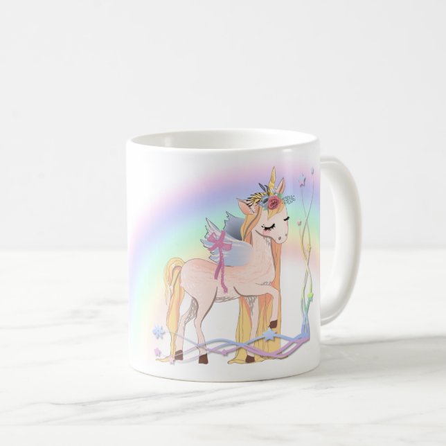 Taza De Café Mug Clásica de Unicorn (Anverso derecho)