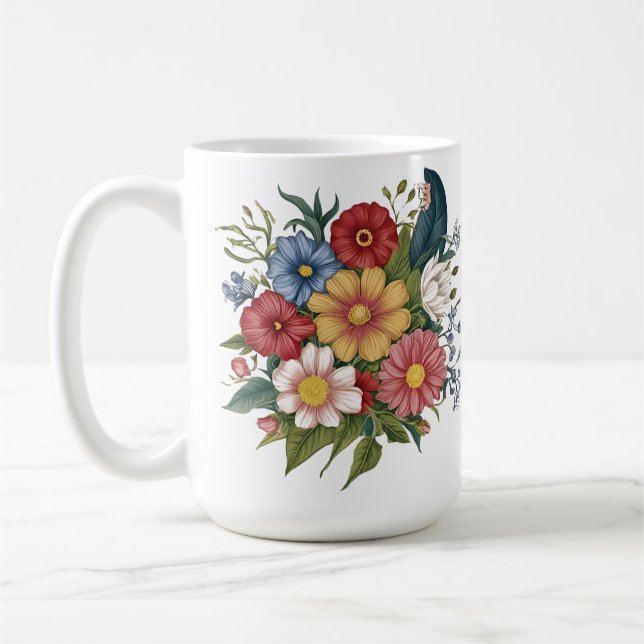 Taza De Café Mug clásica personalizada, nombre personalizado, t (Izquierda)