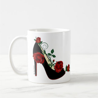 Taza De Café Mug clásica - Rosa Stiletto