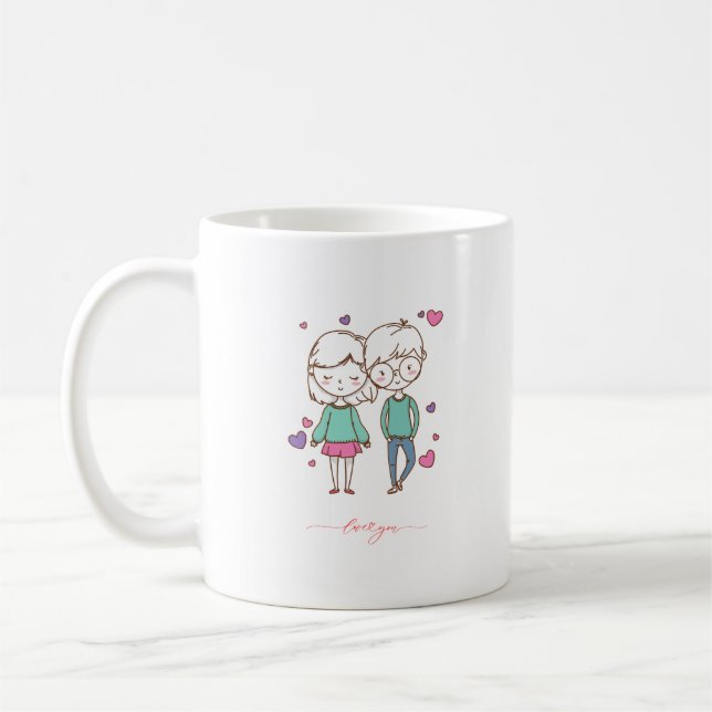 Taza De Café Mug clásico, 11 oz (Izquierda)