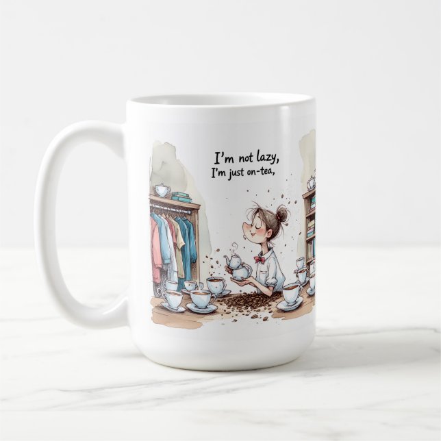 Taza De Café Mug clásico, 11 oz (Izquierda)