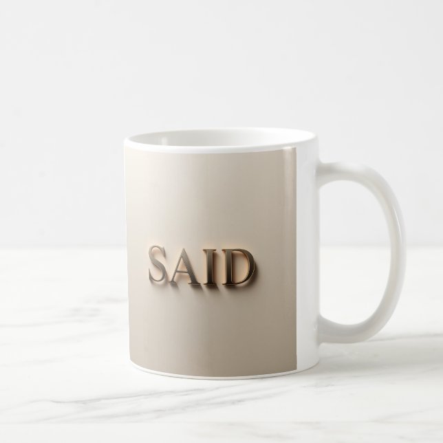 Taza De Café Mug clásico, 11 oz (Derecha)
