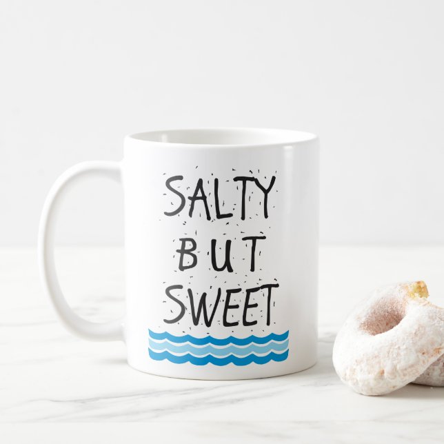 Taza De Café Mug clásico blanco de 11 oz (Con donut)